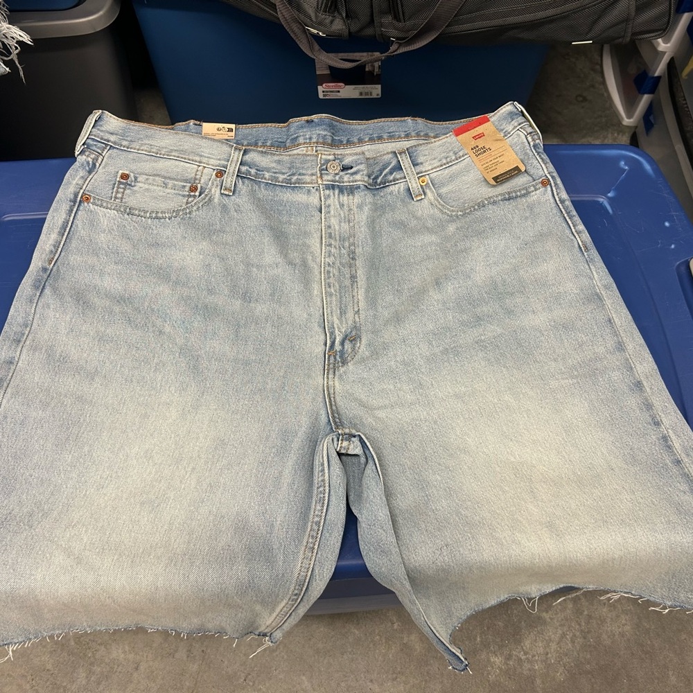 Levi's Classic Blue Denim Shorts